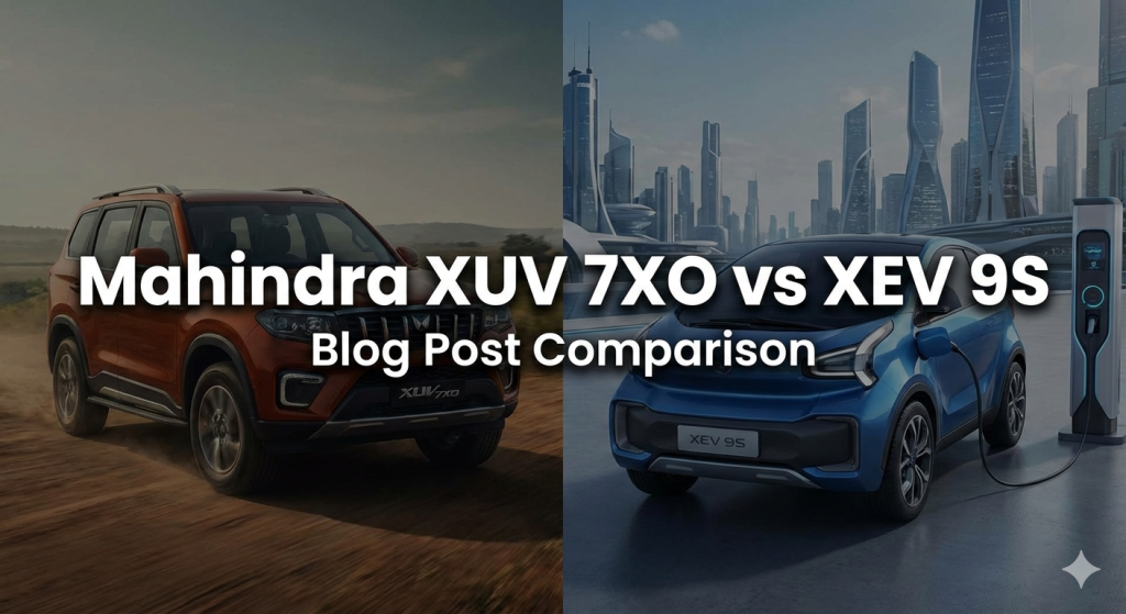 Mahindra XUV 7XO vs XEV 9S