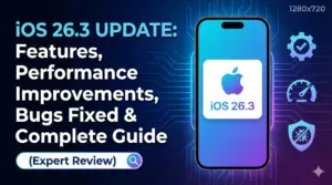 iOS 26.3 Update: Features, Performance Improvements, Bugs Fixed & Complete Guide (Expert Review)